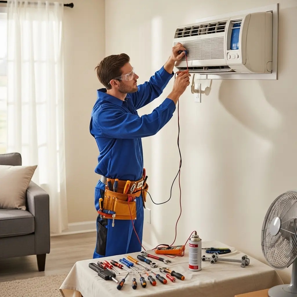 Kırkağaç Beko Beko klima gaz dolumu ve bakım – Enerji verimliliği artırıldı. - Teknik servis örneği